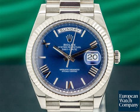 rolex president day-date 18kt white gold|rolex presidential 40mm white gold.